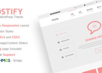 Hostify - Responsive WordPress Hosting Theme