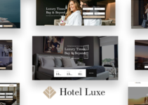 Hotel Luxe - Hotel WordPress Theme for Hotel Booking