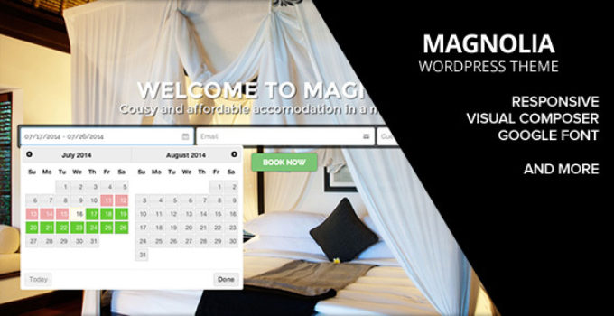 HOTEL MAGNOLIA WordPress Theme