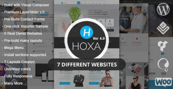 Hoxa - MultiPurpose WordPress Theme