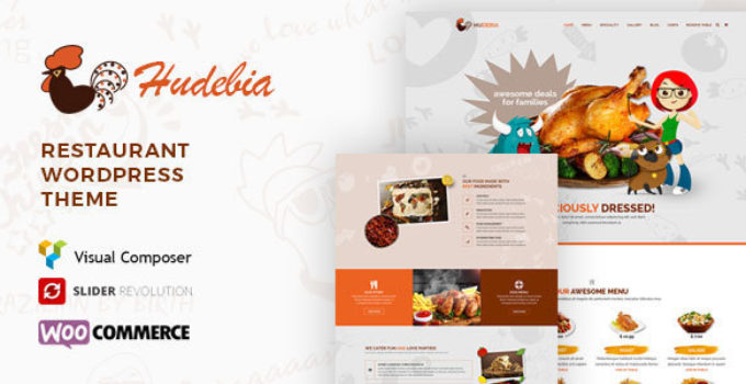 Hudebia - Restaurant WordPress Theme
