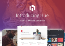 Hue - A Mighty, Massive & Modern All-Encompassing Multipurpose Theme