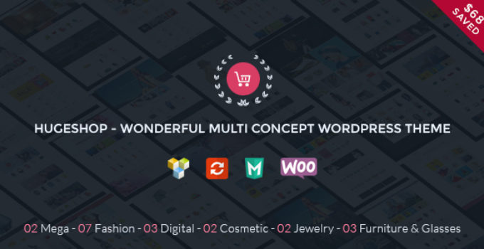HugeShop - Wonderful Multi Concept WordPress Theme