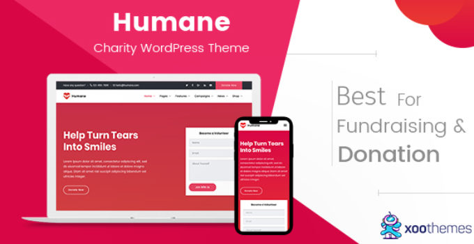 Humane – Charity WordPress Theme