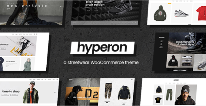 Hyperon - Clothing WooCommerce Theme