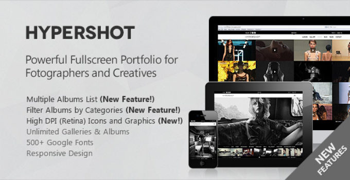 Hypershot - Photography Portfolio WordPress Theme