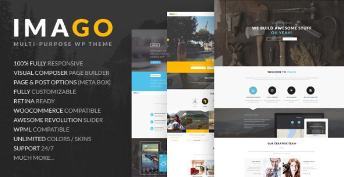 Imago - Multipurpose WordPress Theme
