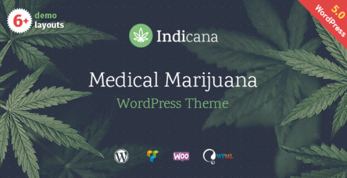 Indicana - Medical Marijuana Dispensary WordPress Theme