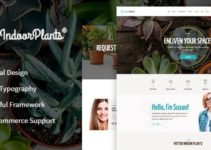Indoor Plants | Houseplants store & Gardening WordPress Theme