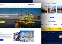 Industrial Business Responsive WP theme - Offshore