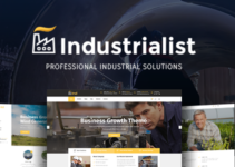 Industrialist - Theme for Industry and Manufacturing Business