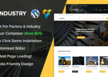 Industry - Industrial & Factory WordPress theme