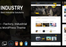 Industry - WordPress Theme for Factory and Industrial Business