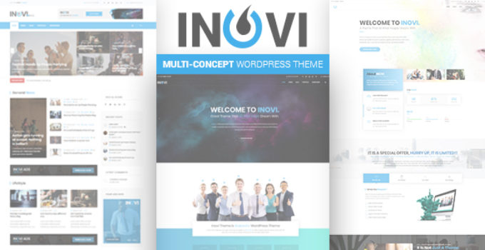 INOVI - Multi-concept WordPress Theme