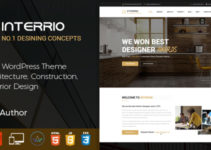 Interrio – WordPress Theme for Architecture, Construction and Interior Design