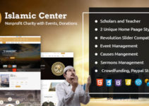 Islamic Center WordPress Theme - Hijri Calendar