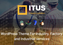 Itus - Industrial Manufacturing WordPress Theme