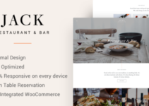 Jack - Restaurant WordPress Theme