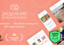 Jacqueline | Spa & Massage Salon WordPress Theme