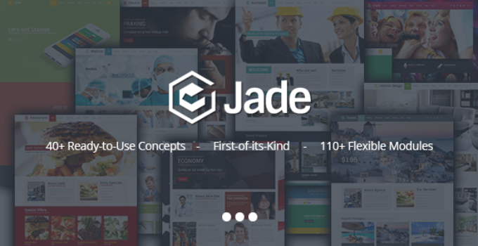 Jade - Flexible Multi Purpose Responsive Theme