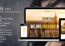 Jarvis - Onepage Parallax WordPress Theme