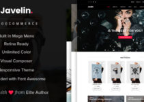 Javelin - Woocommerce WordPress Theme