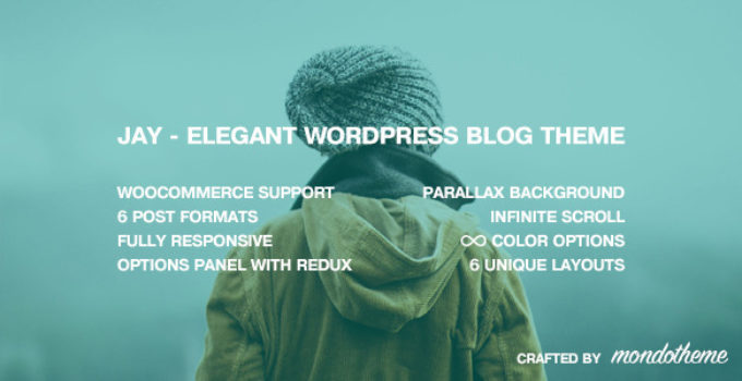 Jay - Elegant WordPress Blog Theme