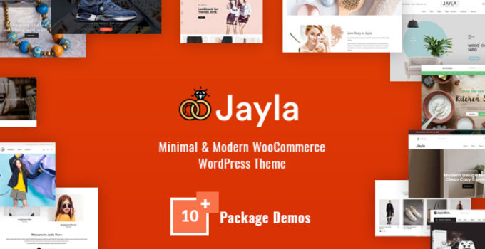 Jayla - Minimal & Modern Multi-Concept WooCommerce Theme