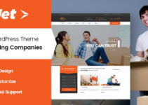 Jet - Home Moving Services WordPress Theme