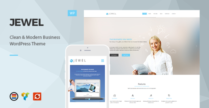 Jewel - Responsive Business WordPress Theme