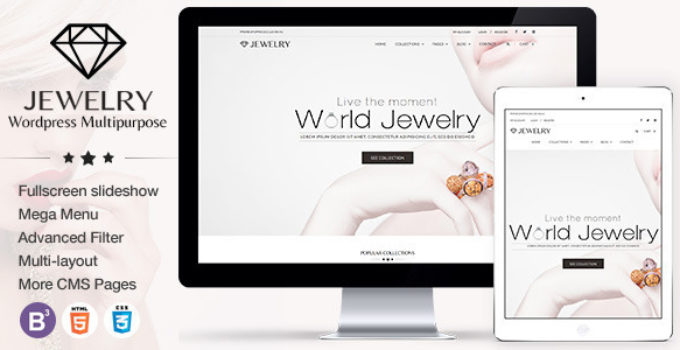 Jewelry - Responsive WordPress Theme