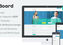 JobBoard - Responsive Recruitment Directory WordPress Theme