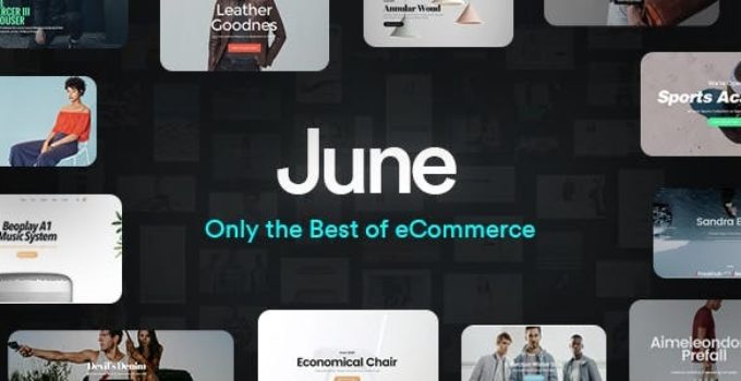 June - Multi-Purpose Responsive WooCommerce Theme
