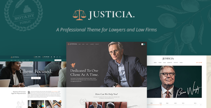 Justicia - Lawyer and Law Firm Theme