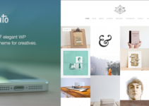 Kabuto: a clean, minimal & responsive WordPress creative theme with a fullscreen portfolio grid