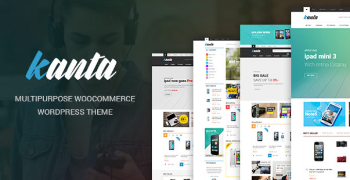 Kanta - Multipurpose WooCommerce WordPress Theme