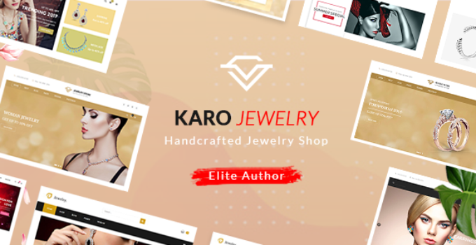 Karo - Jewelry and Diamond Handcrafted WooCommerce WordPress Theme