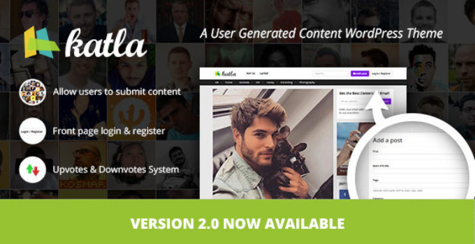 Katla - User Generated Content Theme