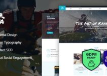 Kayaking / Paddling / Sports & Outdoors WordPress Theme