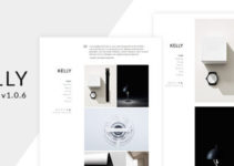 Kelly - Minimal Portfolio & Photography WordPress Theme