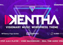Kentha — Visionary Music WordPress Theme