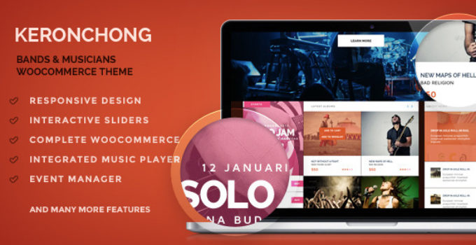 Keronchong – Band, Music & Event WooCommerce Theme