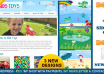 Kids Toys Shop WordPress