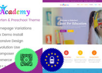 KidsAcademy - Kids, Kindergarten & Preschool WordPress Theme