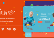 Kidzoo - Kids and Baby Store WordPress eCommerce Theme