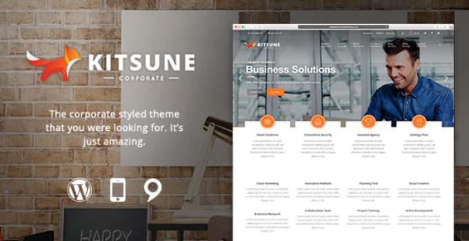 Kitsune - Innovative and Easy-to-Use Theme