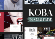 KOBA - A Delicious Restaurant WordPress Theme