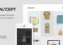 KON/CEPT - A Portfolio Theme for Creative People