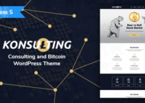 Konsulting - Consulting & Bitcoin WordPress Theme