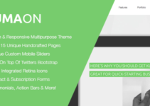 KUMAON, Clean Multipurpose WordPress Theme